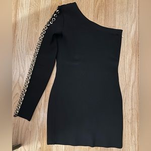 Marciano black mini dress